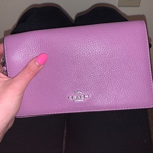 NEW Purple Coach Crossbody